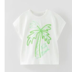 NWT Zara Girls Embroidered Shirt